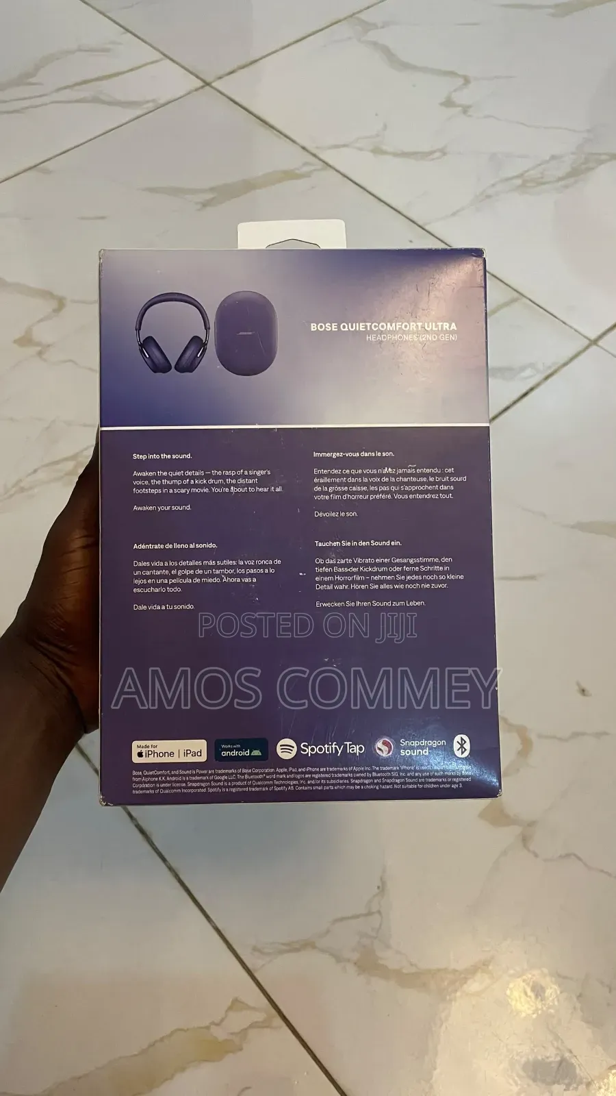 Bose - QuietComfort Ultra Headphones (2nd Gen) - Gold Desert
