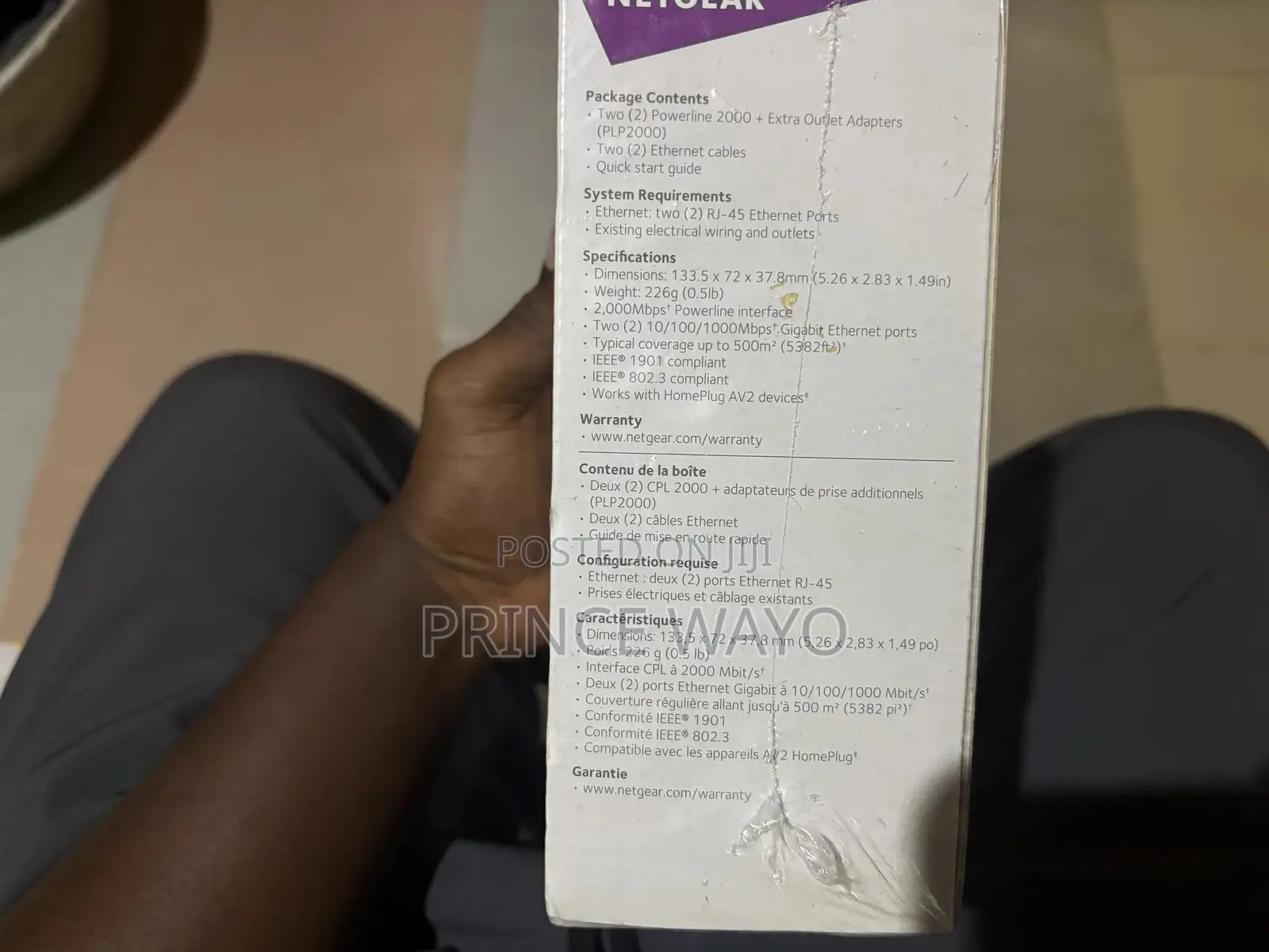 NetGear Powerline 2000 (PLP2000) - Brand New Sealed, 2000Mbps