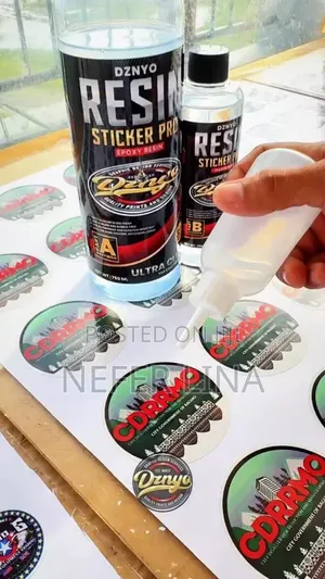 Clear Epoxy Resin for Sticker Doming and Coating