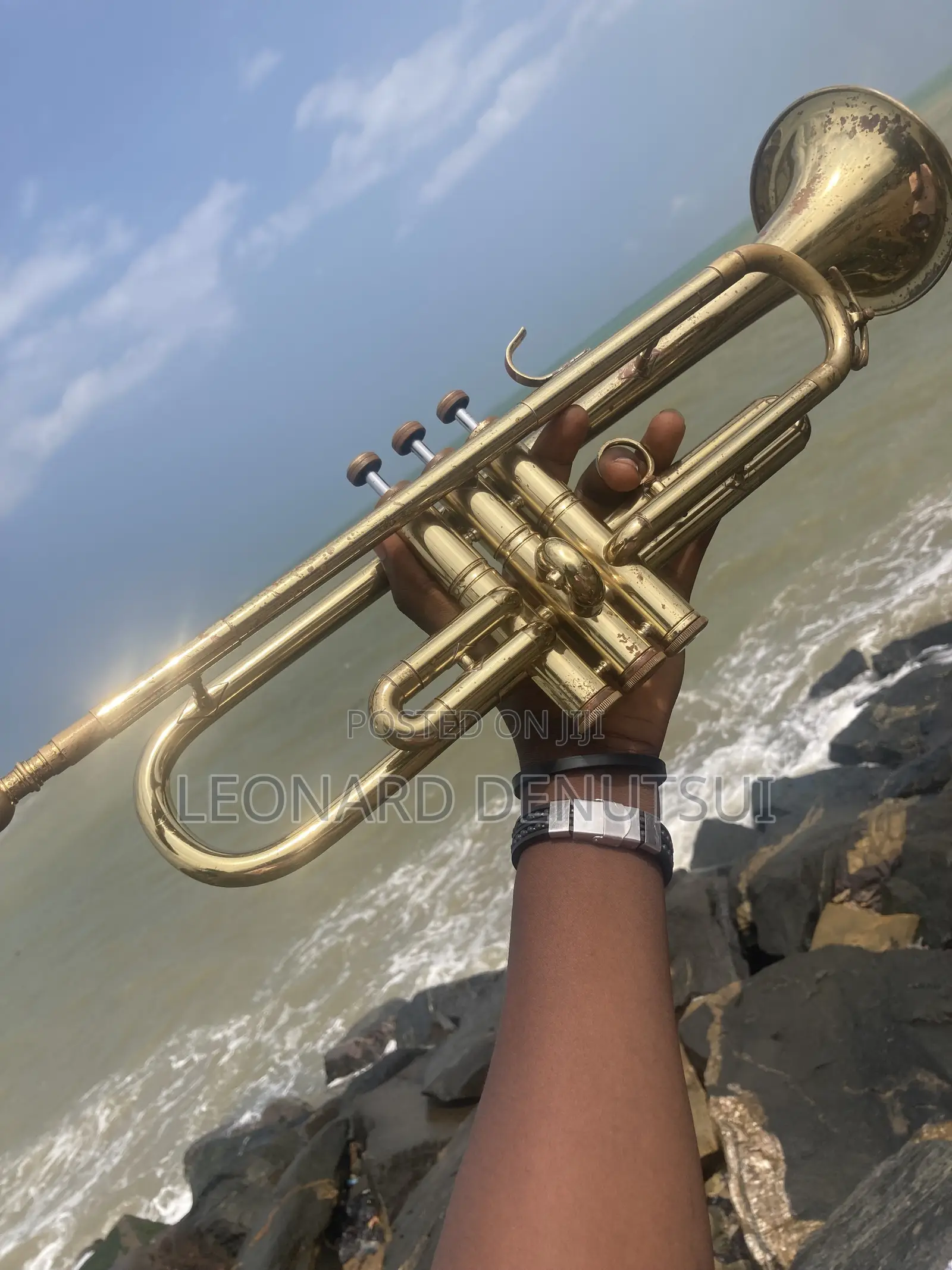 A Very Bice Unique Trumpet With Good Tune