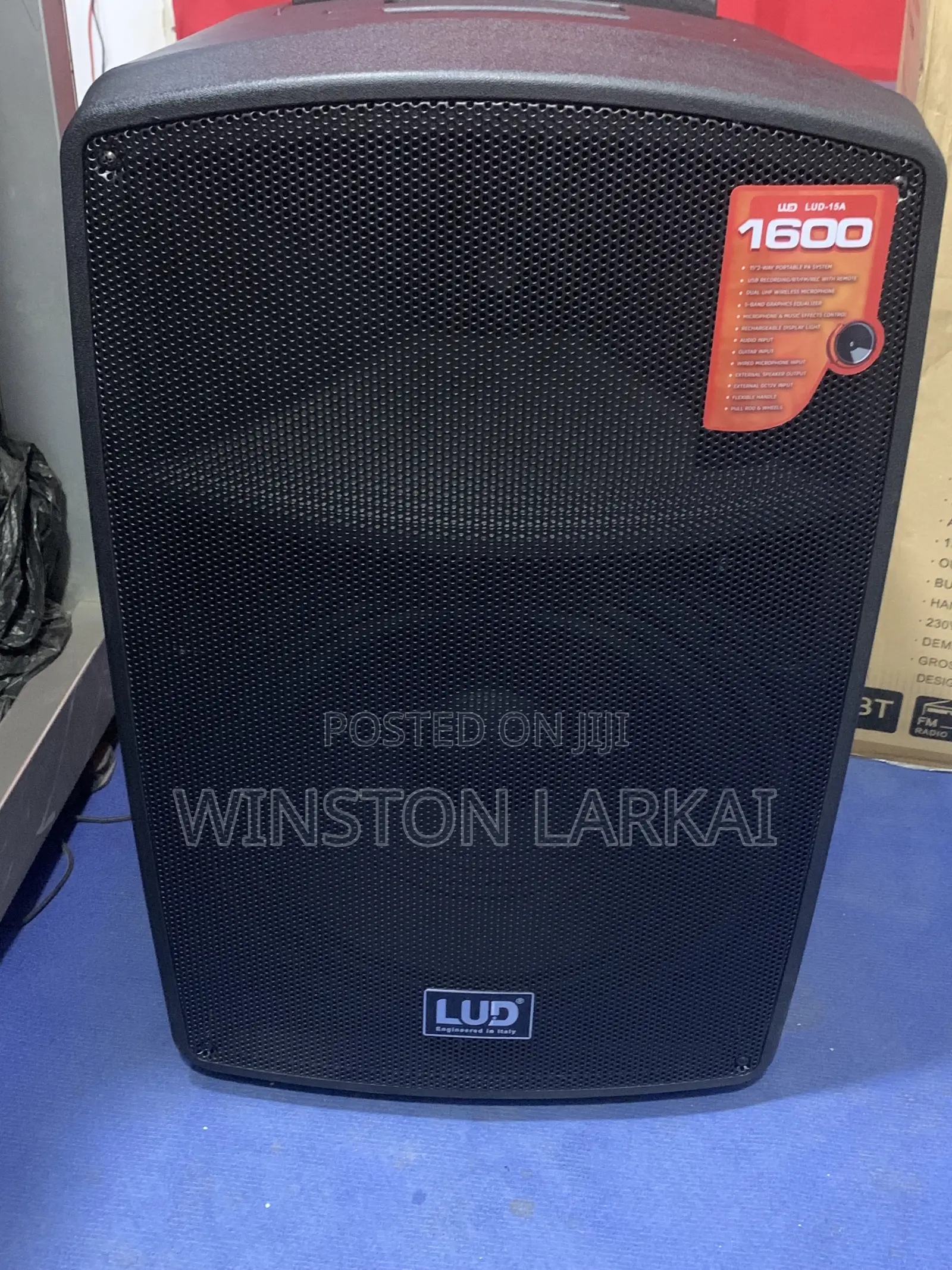 Lud Pa Speaker, 1600 Watts