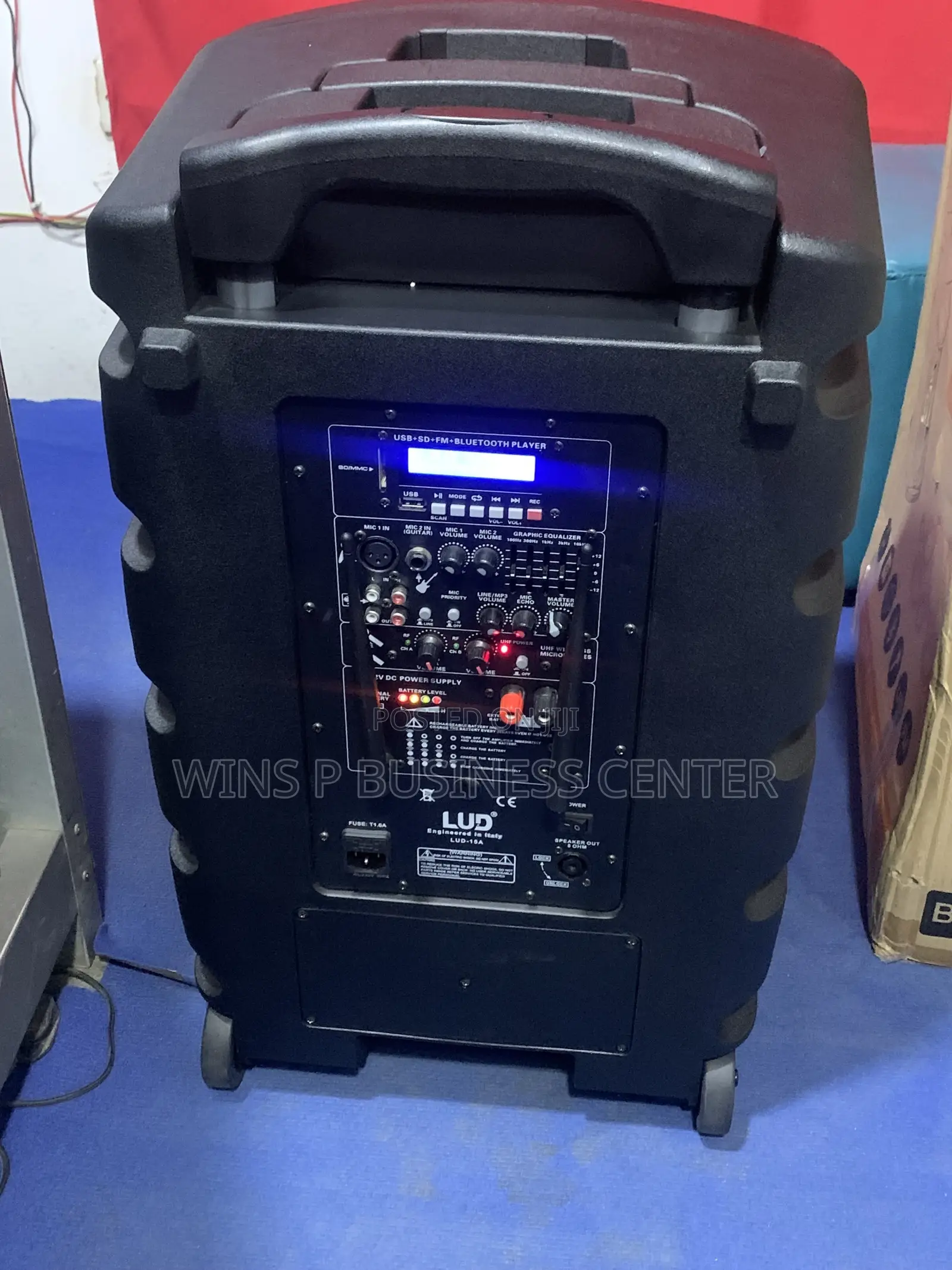 Lud Pa Speaker, 1600 Watts