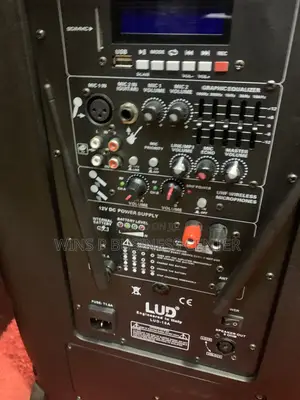Lud Pa Speaker, 1600 Watts