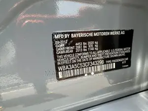 BMW X6 xDrive35i 4x4 Coupe (3.0L 6cyl 8A) 2012