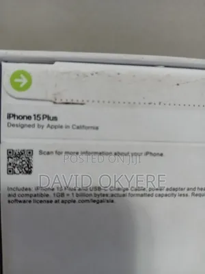 New Apple iPhone 15 Plus 128 GB Blue