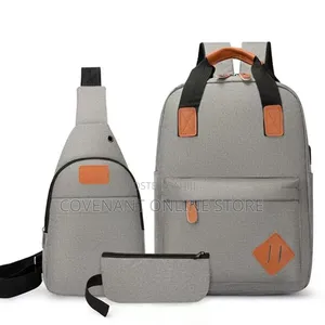 School Backpack With USB Slot