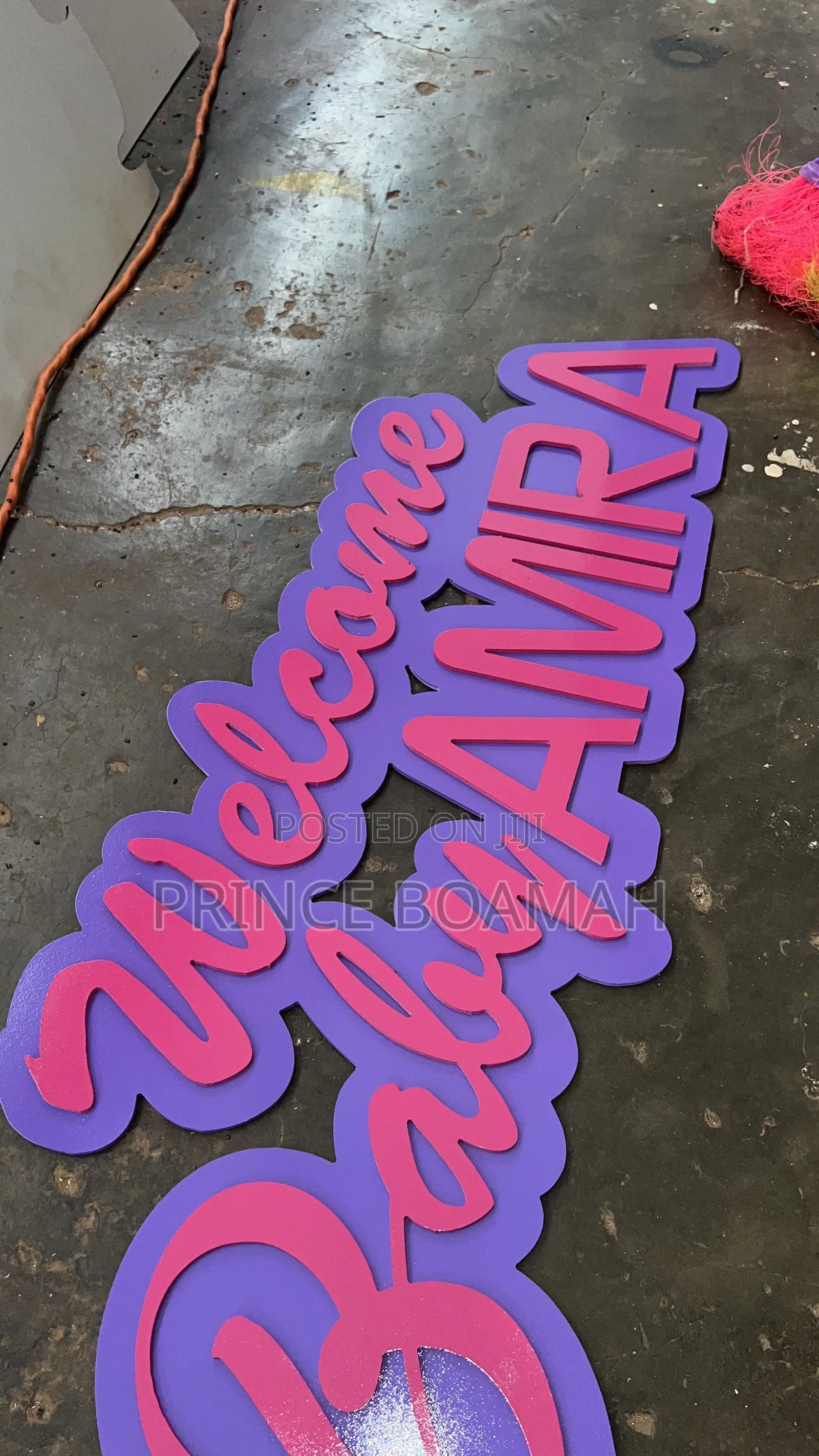 3d Signage and Neon Lights