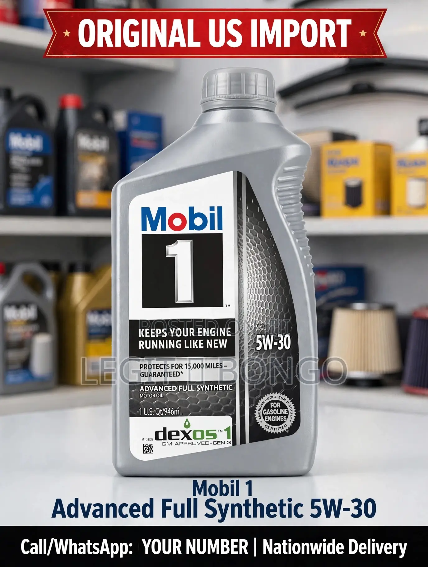 Mobile 1 Engine Oil 5W30