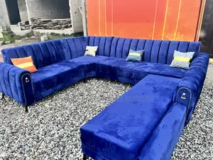 Upholstered Corner Sofa 10 Seater Capacity