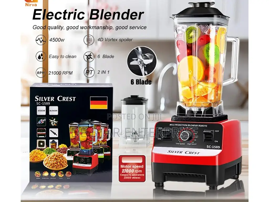 Silver Crest Blender With German Technology