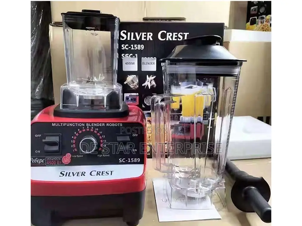 German Standard Multi-Functional Silver Crest Blender