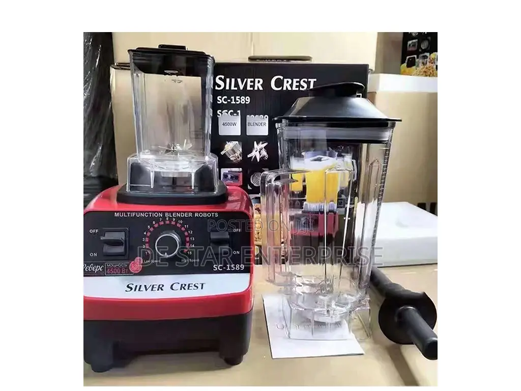 German Standard Multi-Functional Silver Crest Blender
