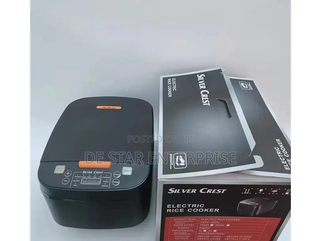 Multi Non Stick 5L Silver Crest Rice Cooker