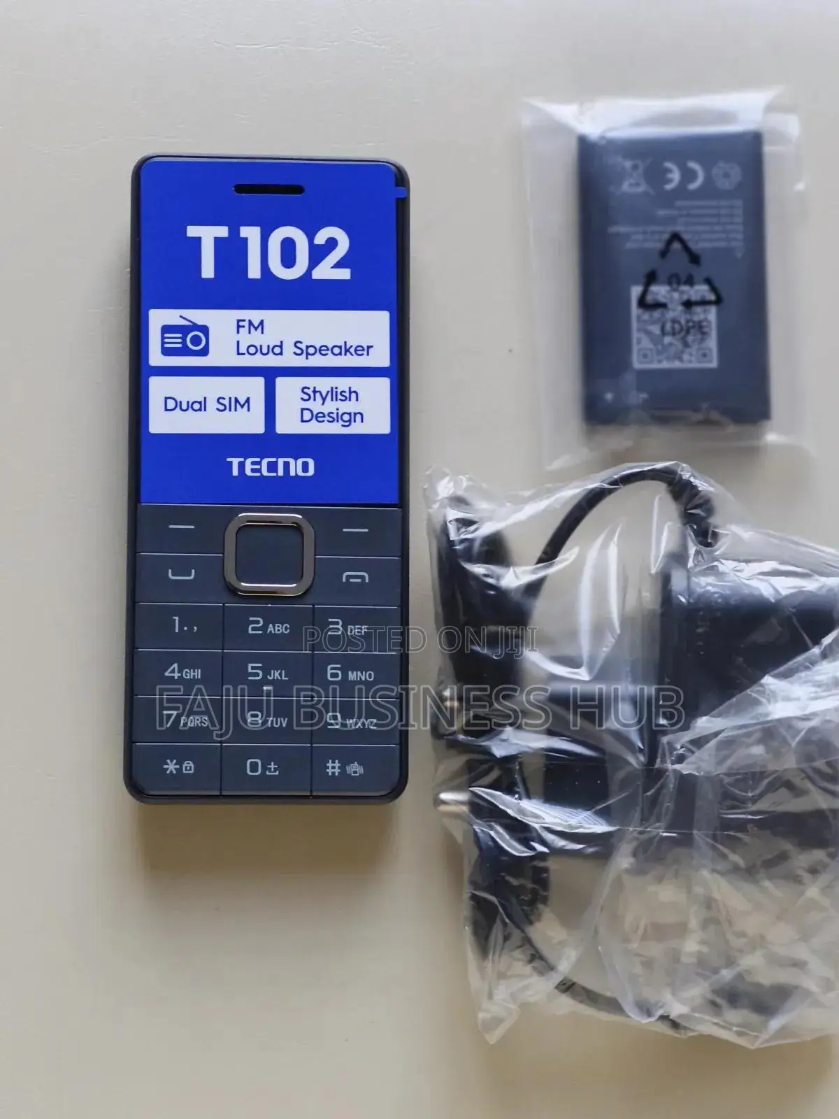 New Tecno T101 Black