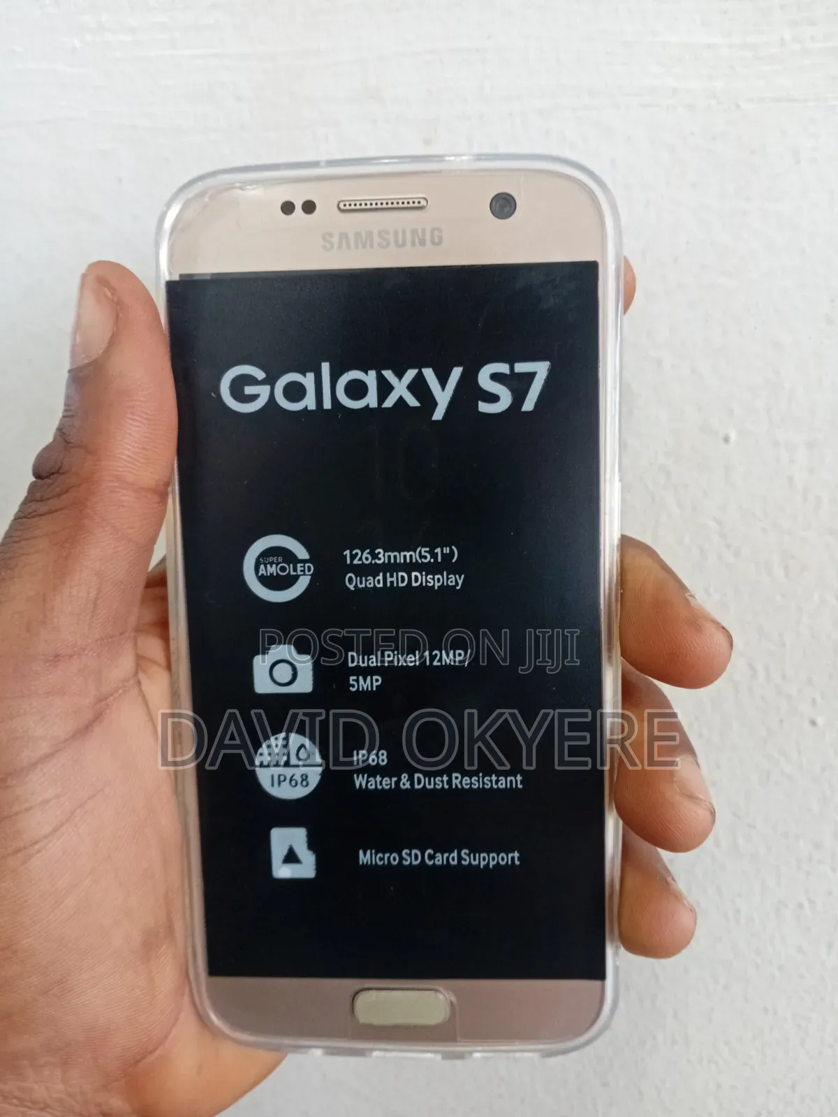 New Samsung Galaxy S7 64 GB Rose Gold