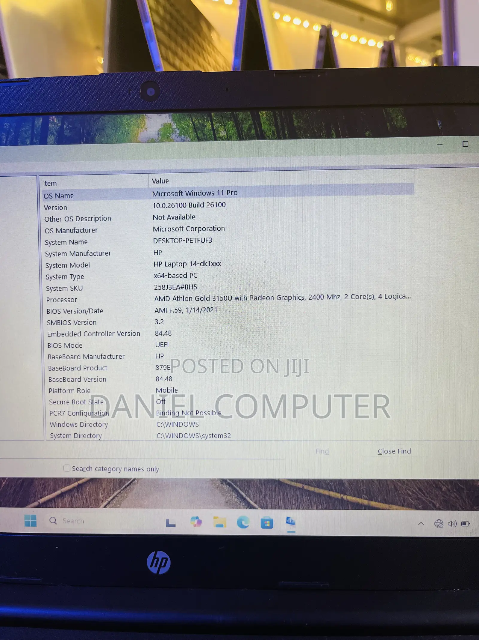 Laptop HP 14-dq1025cl 12GB AMD HDD 500GB