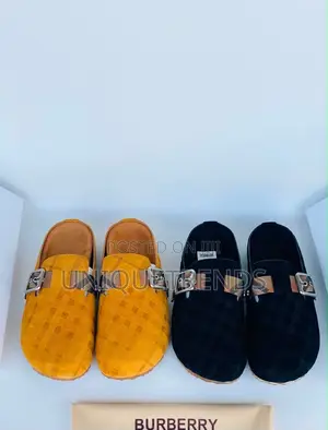 Original BURBERRY Urchin Clogs