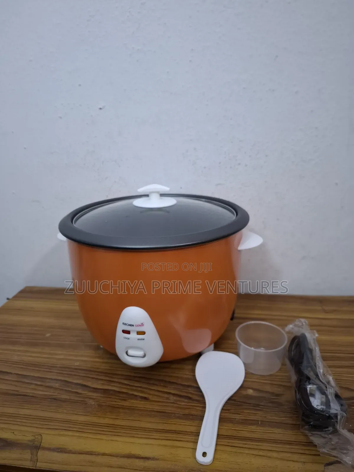 2.8l Kitchen Genie Deluxe Rice Cooker(orenge) From Uk 
