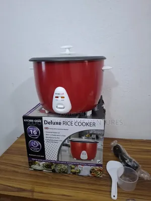 2.8l Kitchen Genie Deluxe Rice Cooker(red) From Uk 