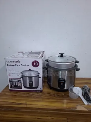 1.8 L Kitchen Genie Deluxe Rice Cooker With Steamer From Uk 