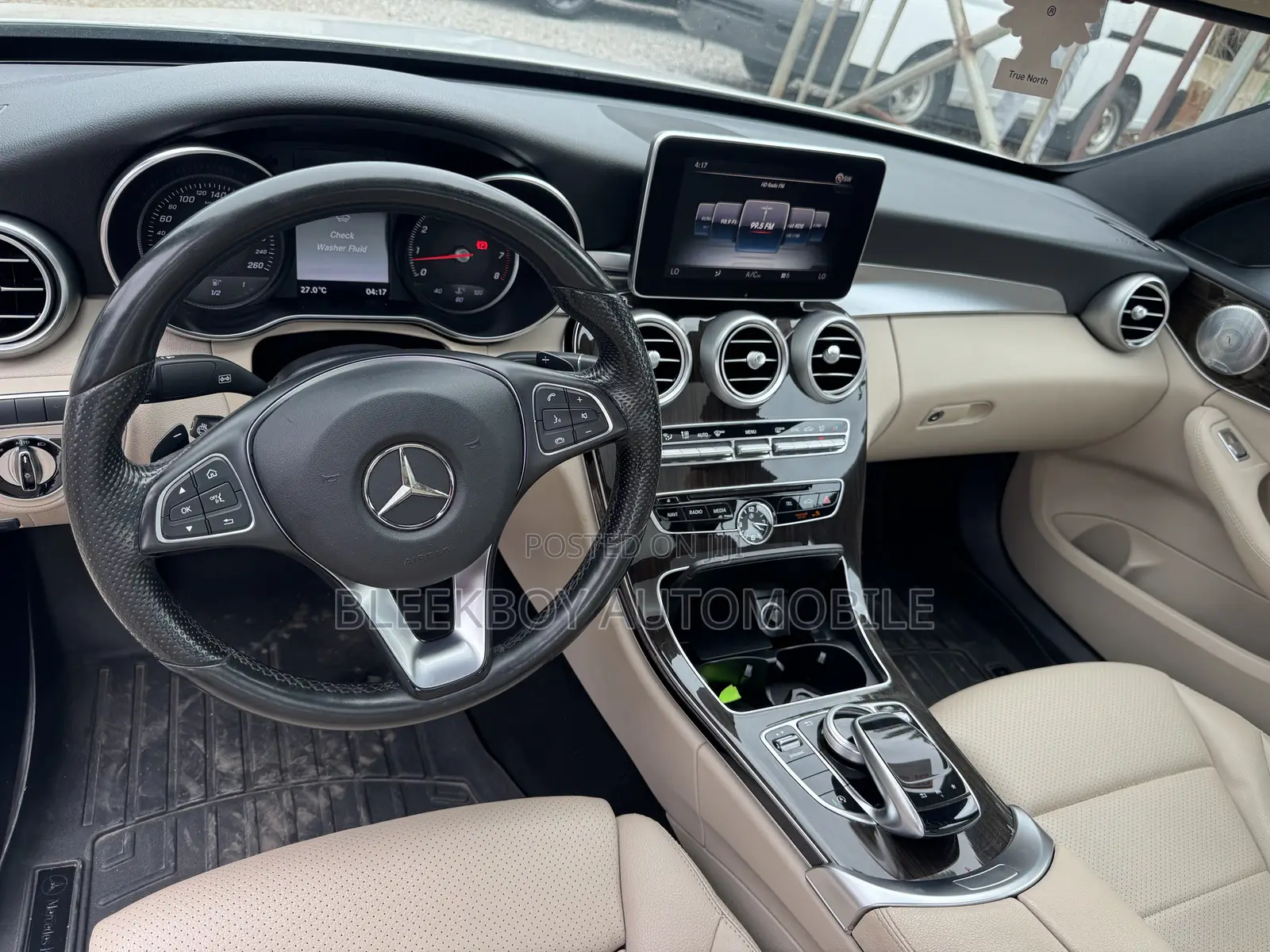 Mercedes-Benz C300 2017 White