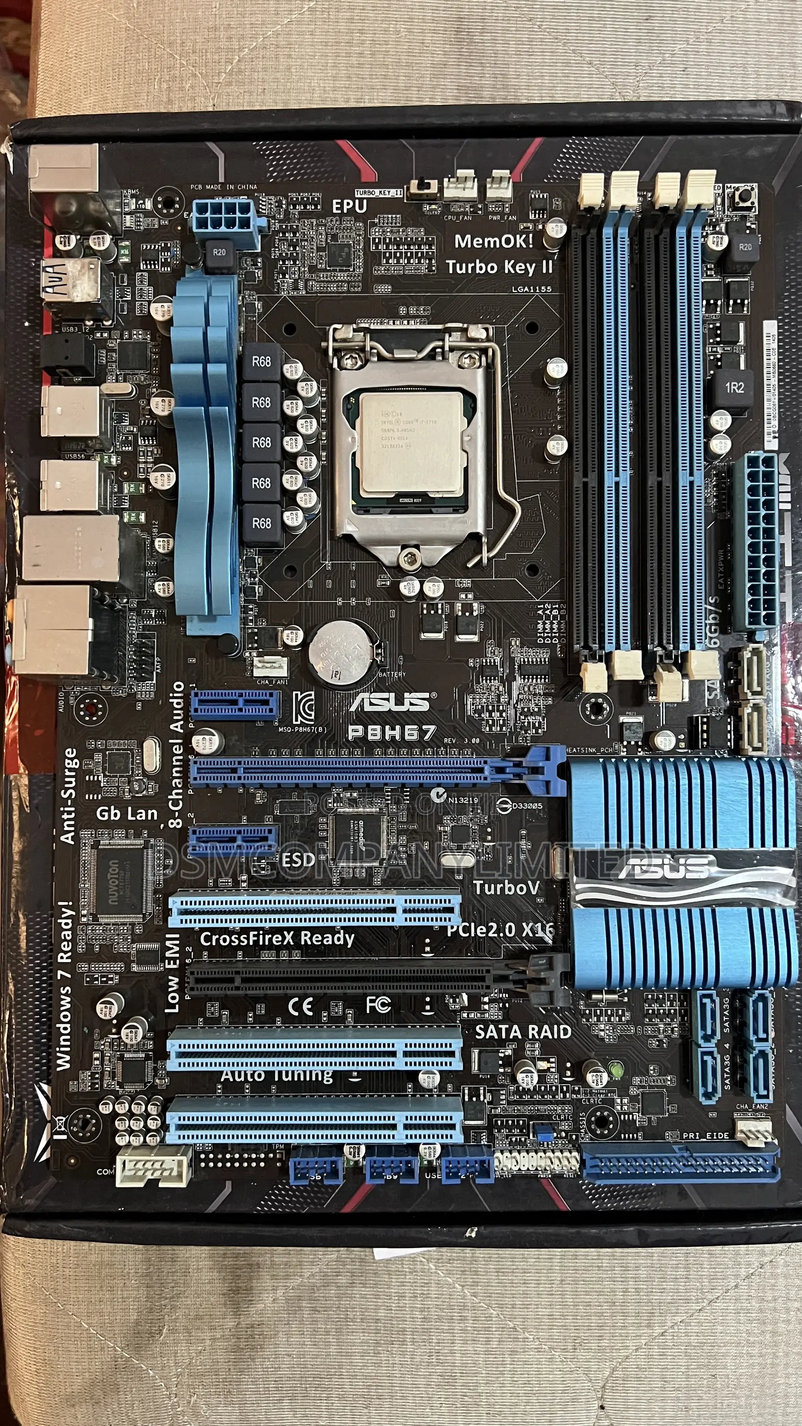 Gaming Motherboards, ASUS, MSI, Gigabyte, (AMD and Intel)