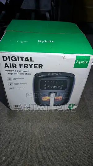 Syinix 8l Brand New Air Fryer