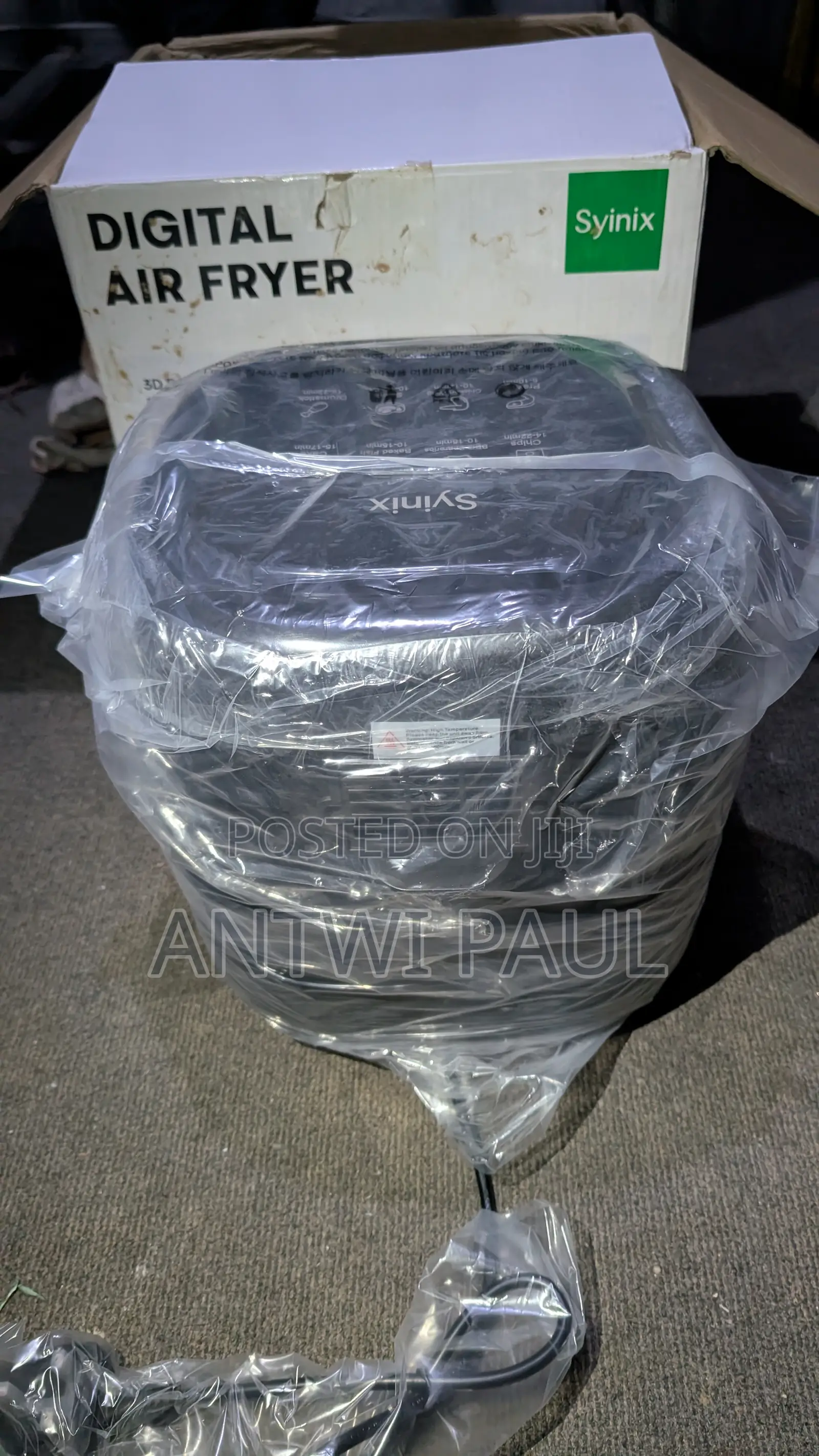Syinix 8l Brand New Air Fryer