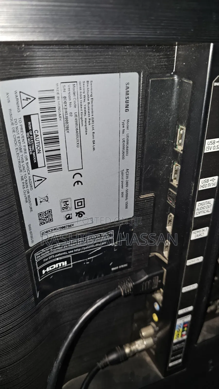 49 Inches Samsung UHD TV With Free Prime Video Access