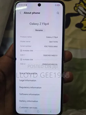 Samsung Galaxy Z Flip4 256 GB Purple