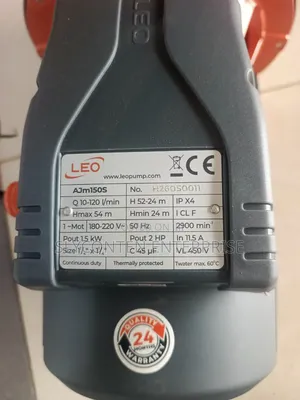 Leo 2hp Stainless Self Prime Water Pump