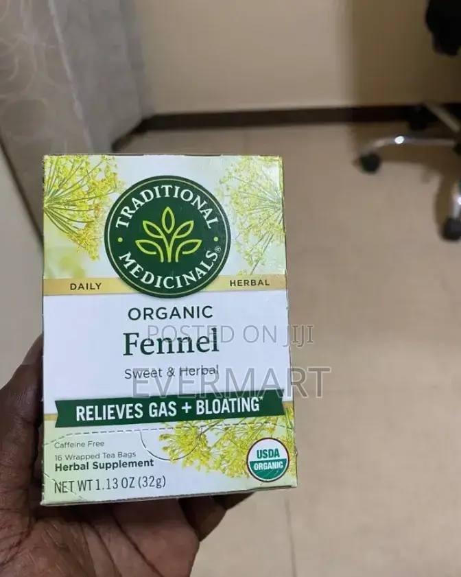 Traditional Medicinals Fennel Tea | Gas & Bloating Support Herbal Tea