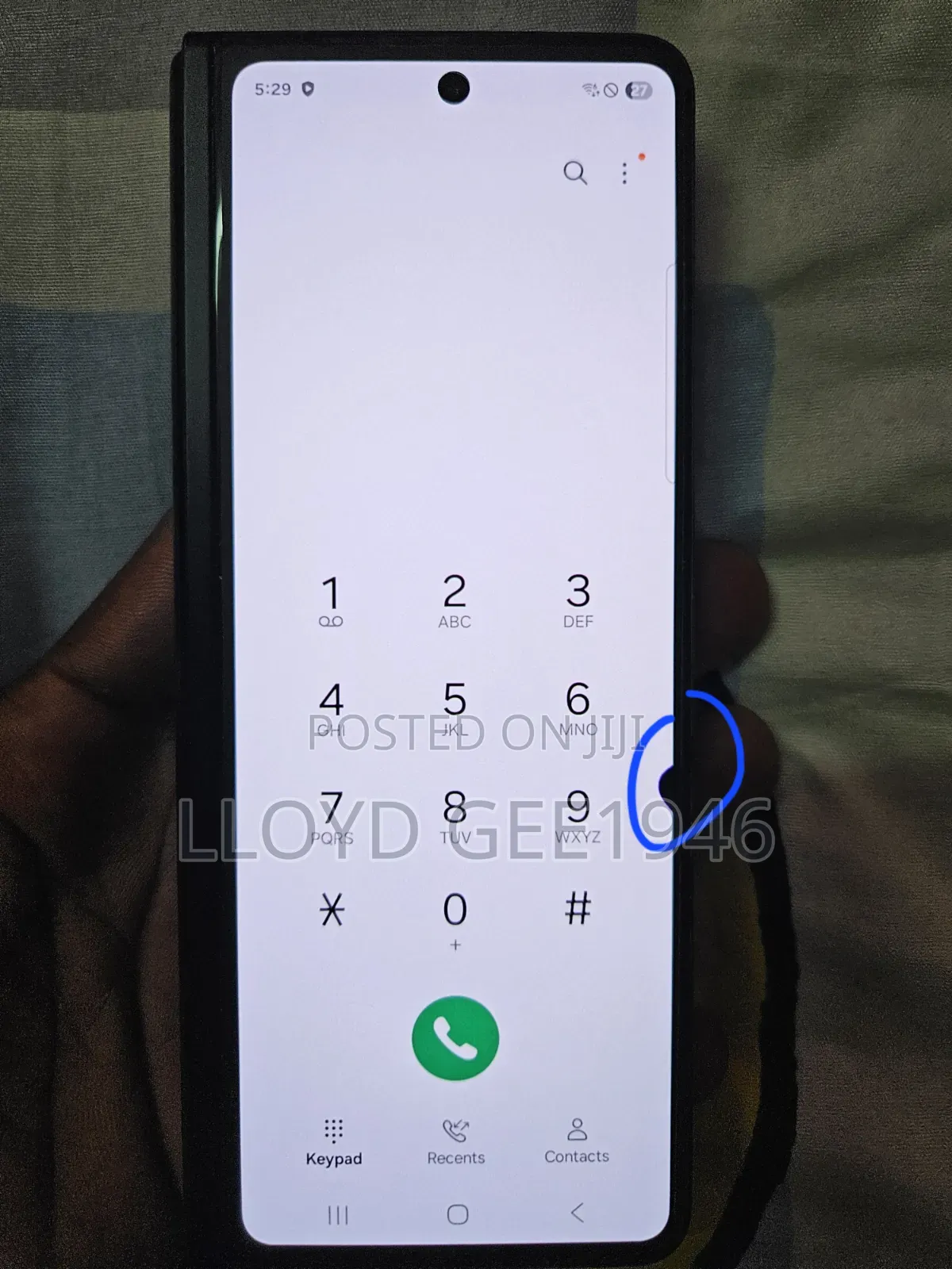 Samsung Galaxy Z Fold3 5G 256 GB Black