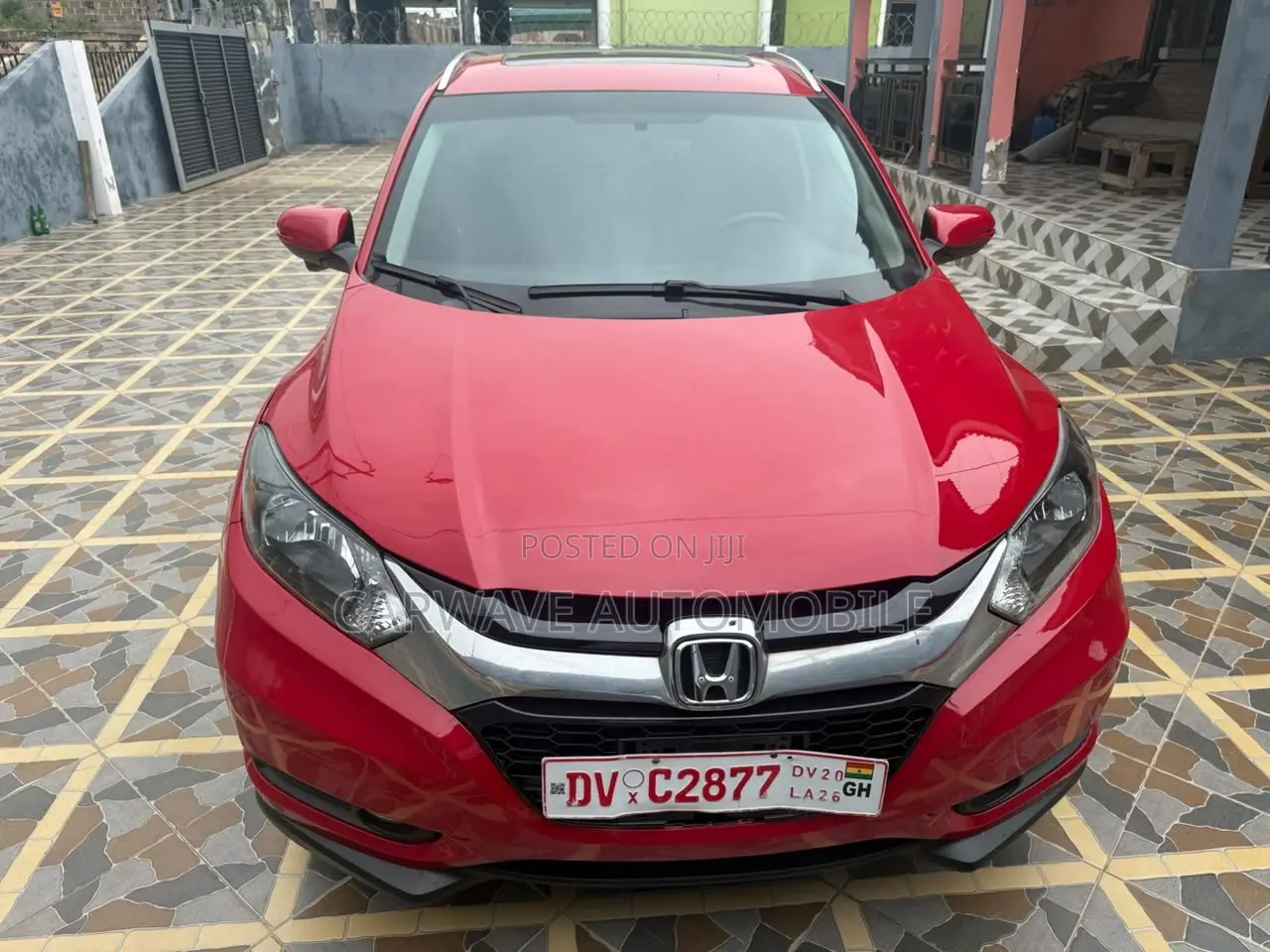 Honda HR-V EX-L w/Navigation AWD 2017 Red