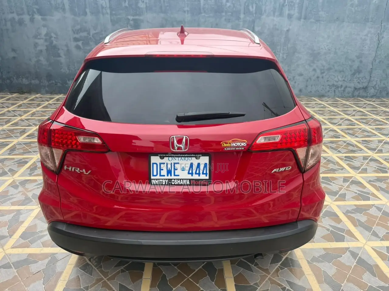Honda HR-V EX-L w/Navigation AWD 2017 Red
