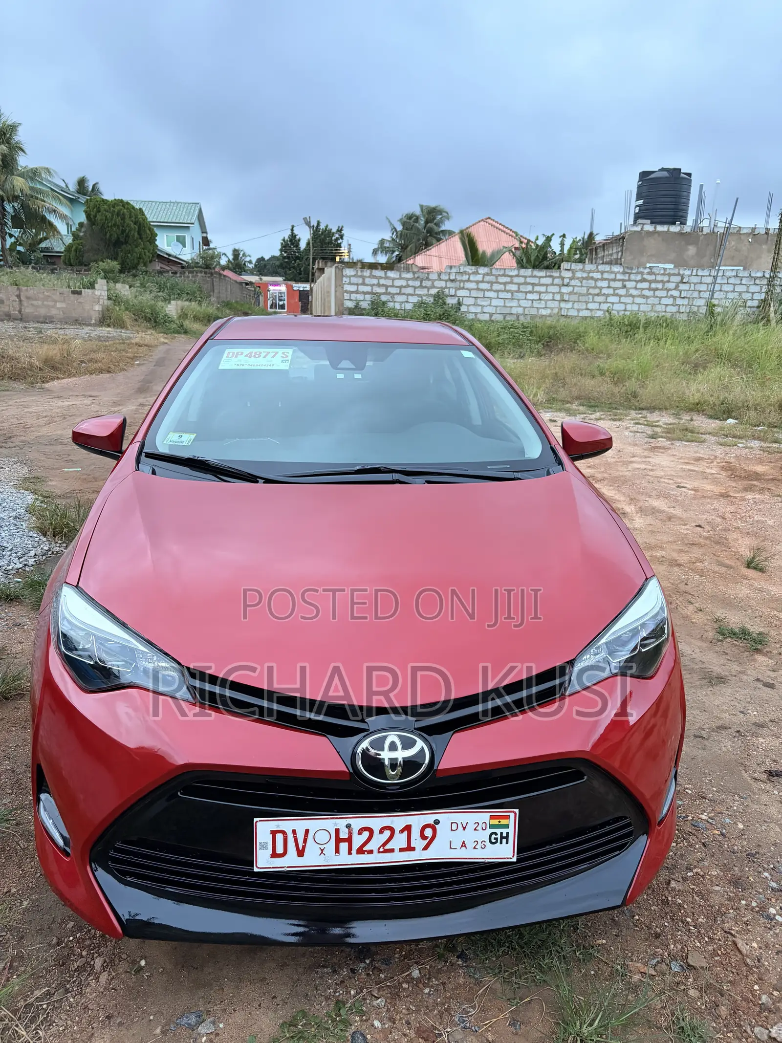 Toyota Corolla Le 2019 Red Home Used