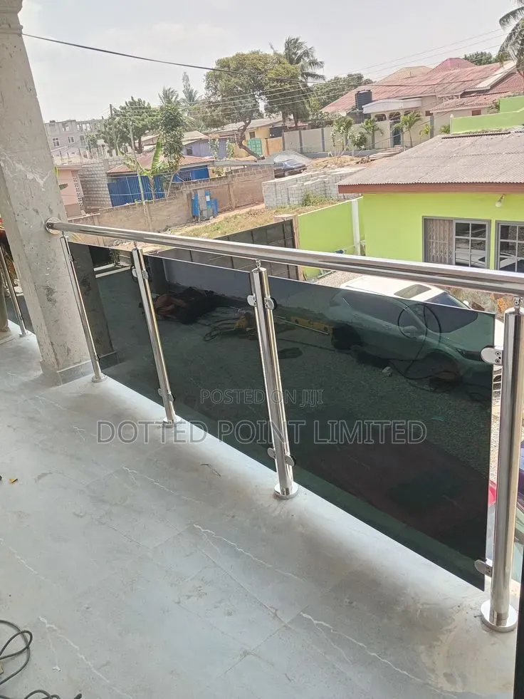 Frameless Glass Stainless Railings