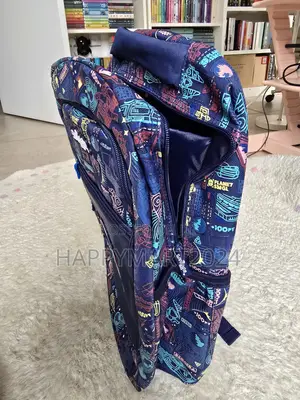 Smiggle Unisex Space Astronaut Print Waterproof Student School Bag