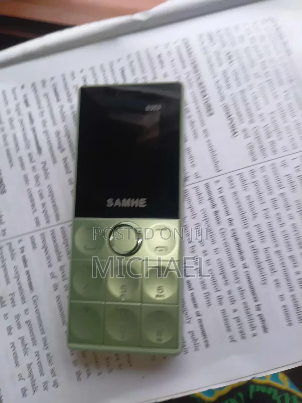 New Mobile Phone Green