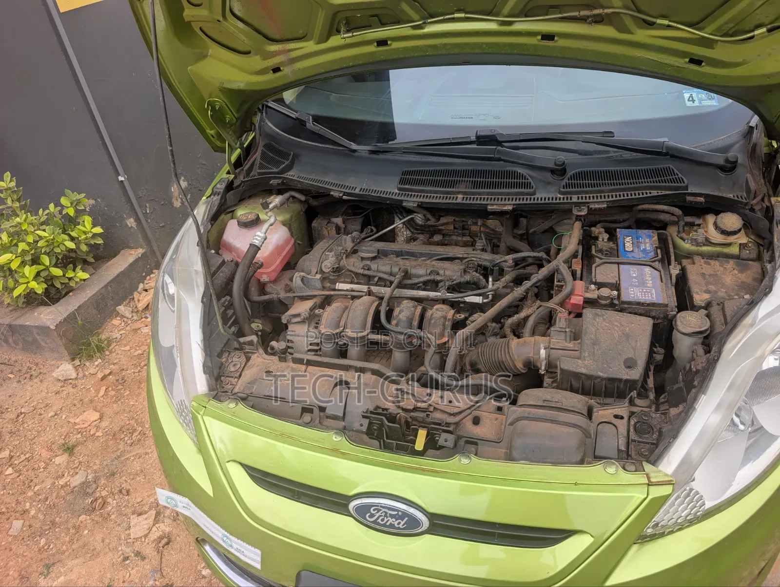 Ford Fiesta 2011 Green