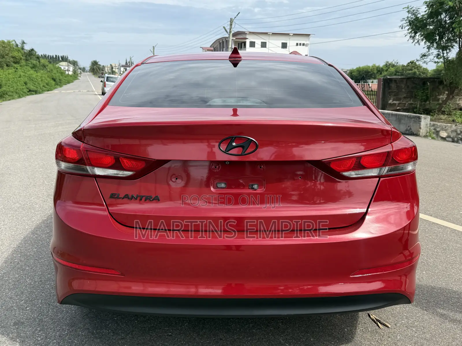 Hyundai Elantra ECO Sedan FWD (1.4L 4cyl 7A) 2017 Red
