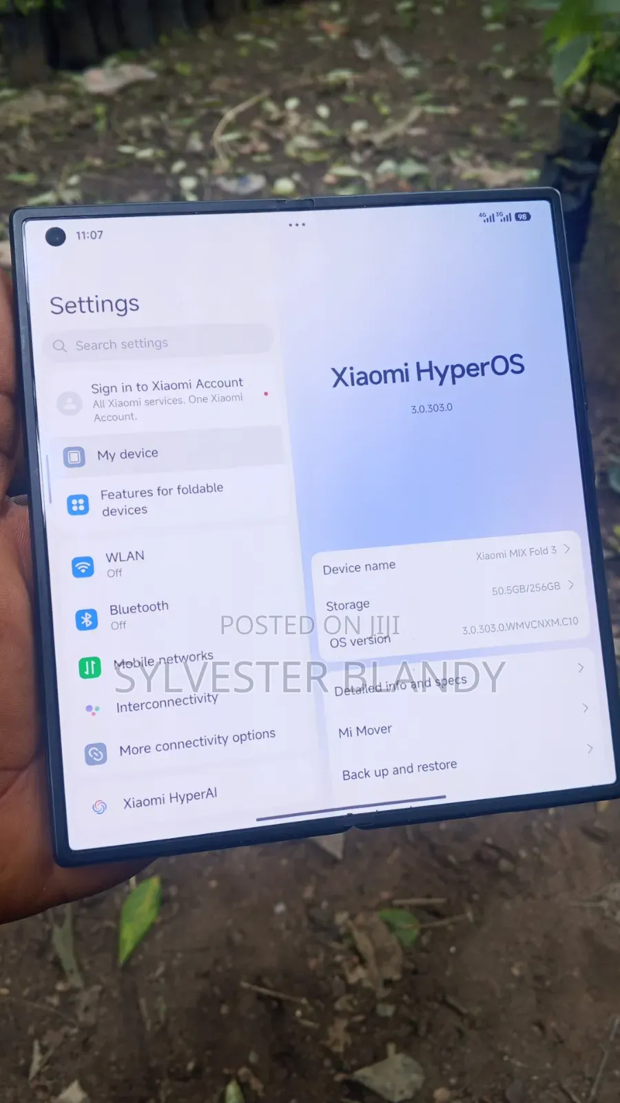 Xiaomi Mix Fold 3 256 GB Black