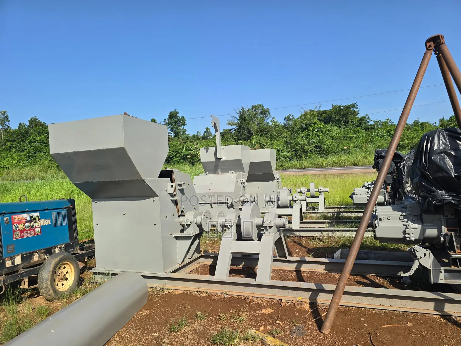Diesel Engine Hammer Mill