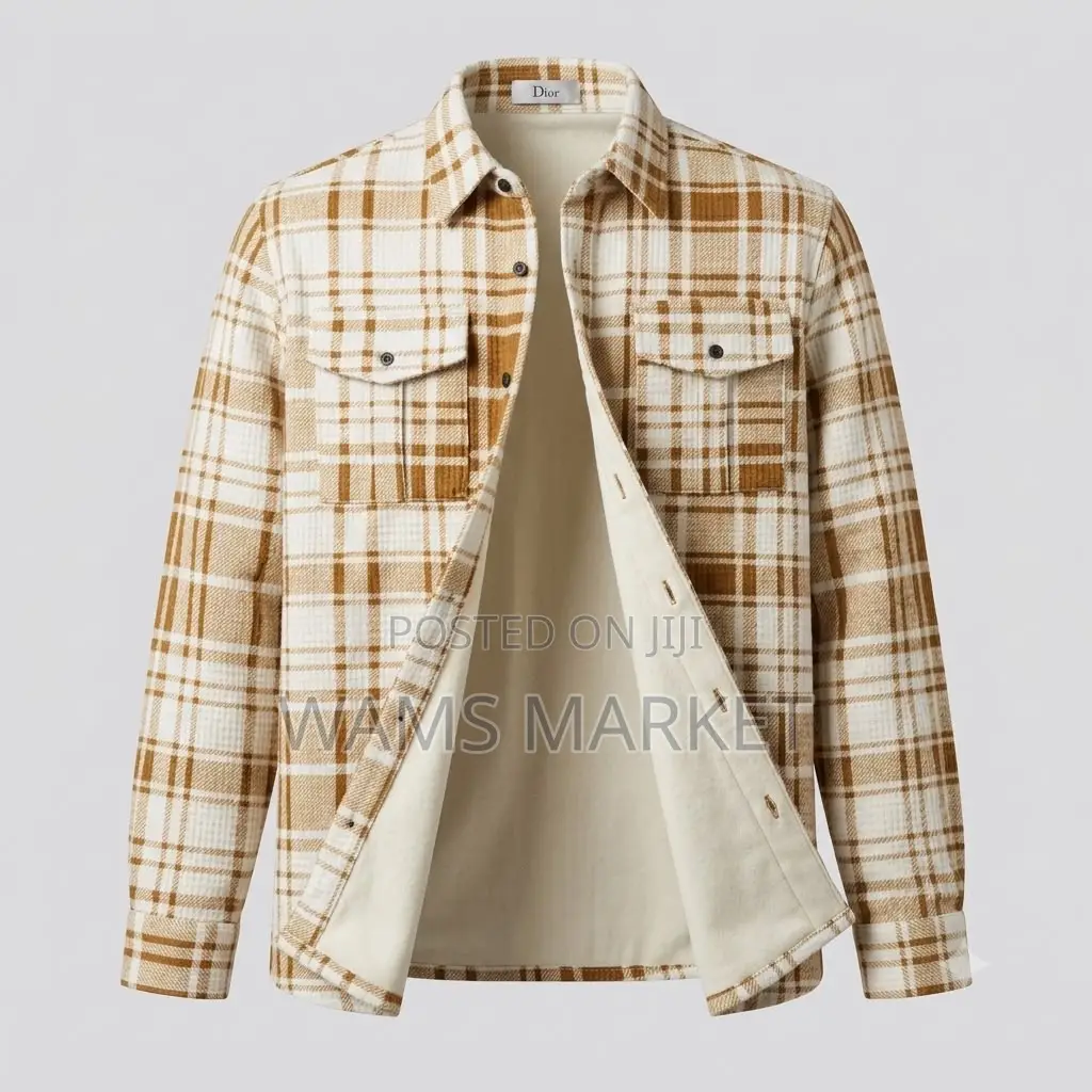 Dior Check Long Sleeved Shirts