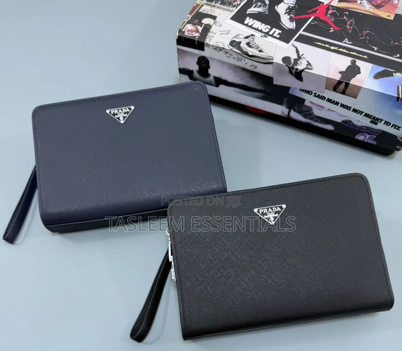 Men Clutch Bags (Prada)