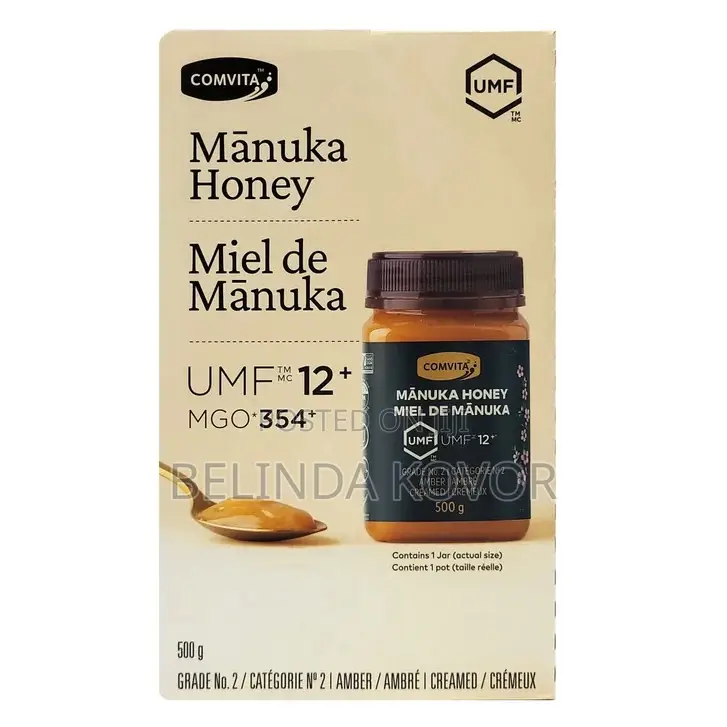 Comvita Manuka Honey 17.6 Oz (500g) New Zealand Raw Umf 12+, Mgo 354+