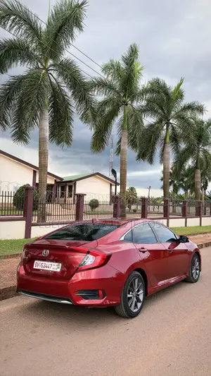 Honda Civic EX-L Sedan 2020 Burgundy
