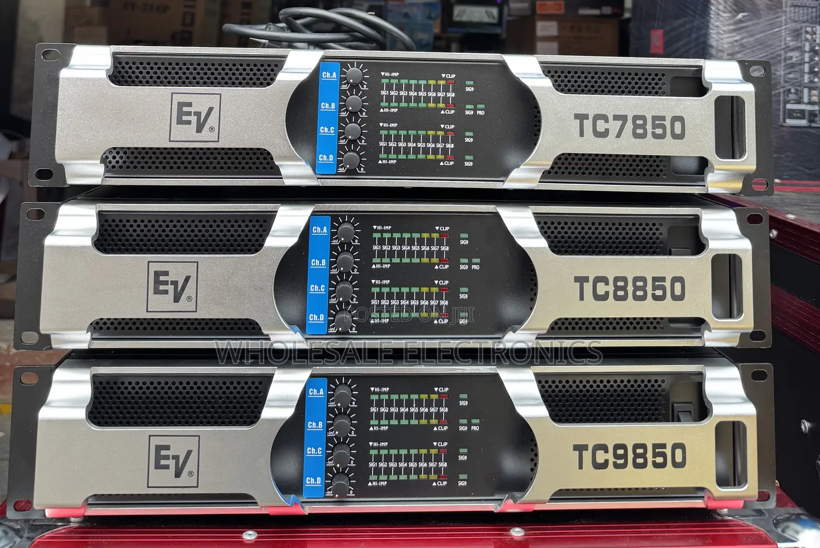 Ev Amplifiers Tc9850 Tc8850 Tc7850