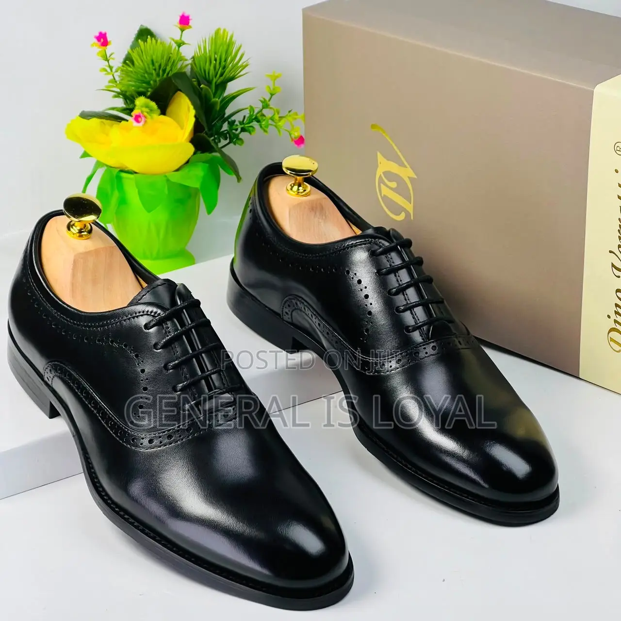 Dino Verratti Black Lace Men’s Shoe