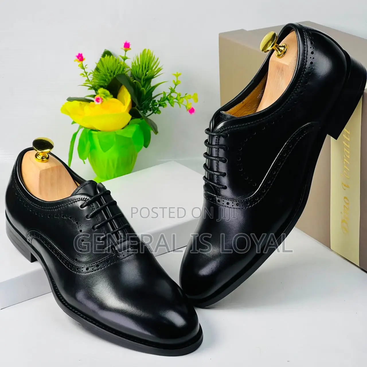 Dino Verratti Black Lace Men’s Shoe